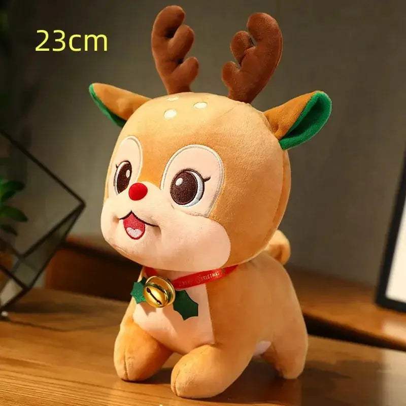 Christmas Reindeer Plush Toy For Soft Cozy Home Decor Gift - ToylandEU