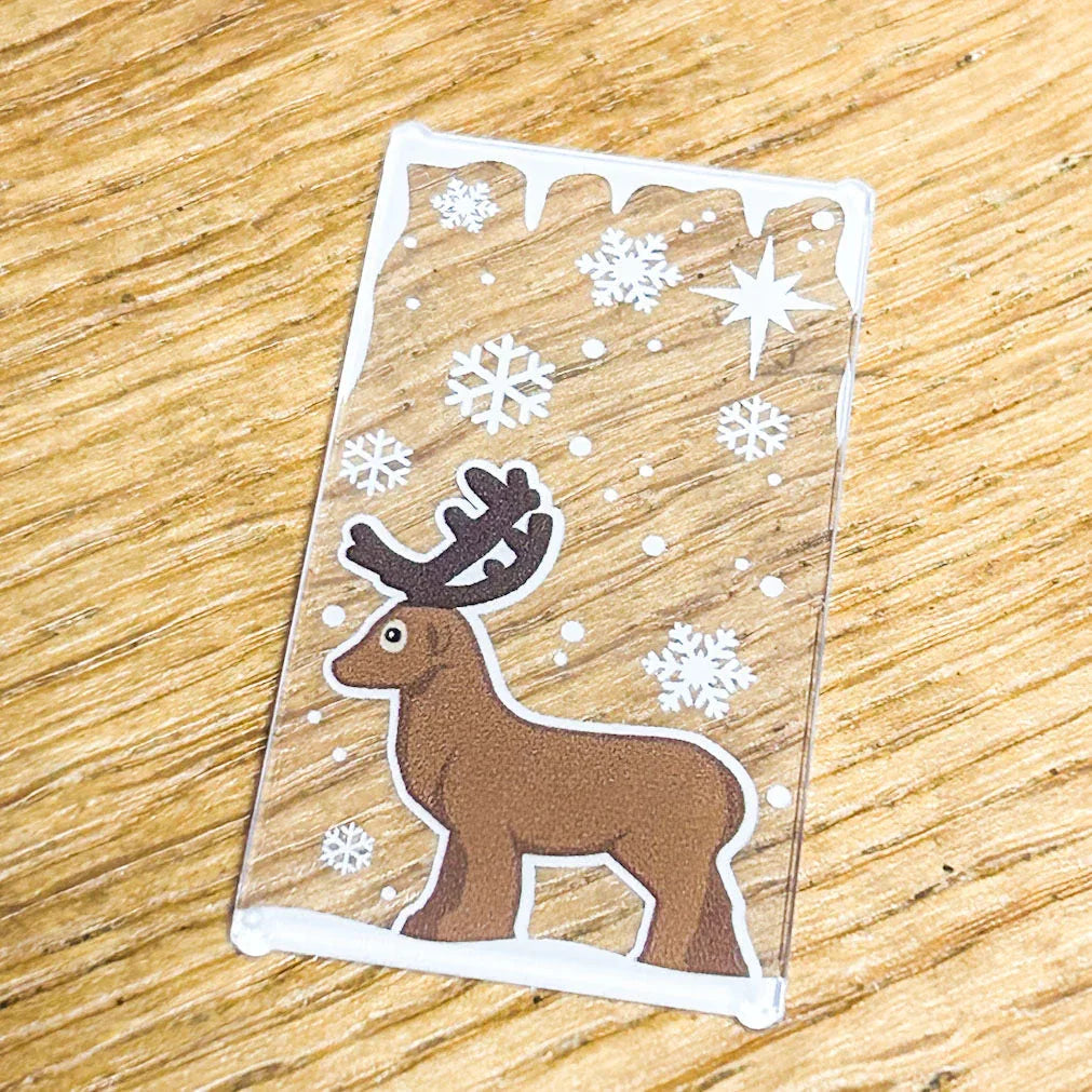 Lego 4x6 Window Panel Christmas Reindeer Scene Custom Printed - ToylandEU