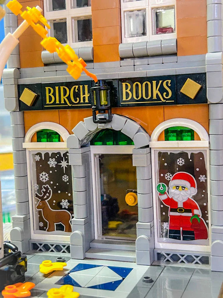 Lego 4x6 Window Panel Christmas Reindeer Scene Custom Printed - ToylandEU