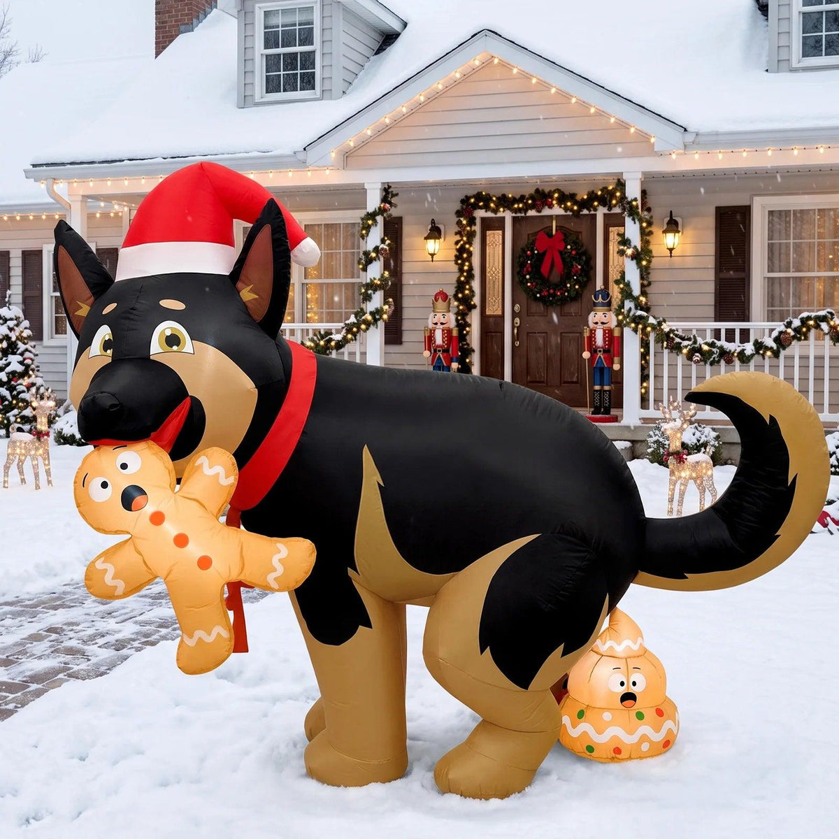 Christmas Yard Decor | 5ft Tall | Toylandeu™