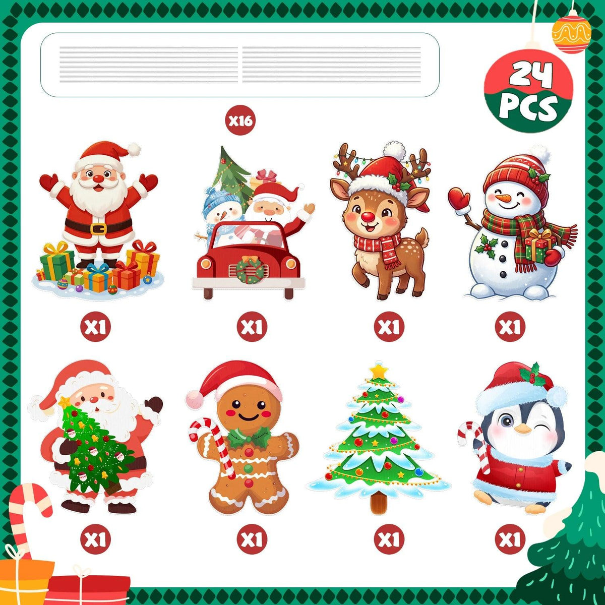 Christmas Yard Signs | With Stakes | Toylandeu™