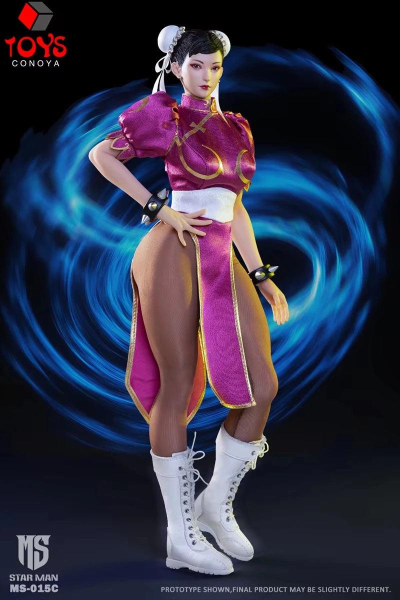  Chun Li Action Figure | MS-015 Pink | Toylandeu™ 