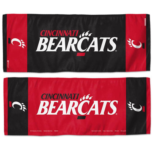 Cincinnati Bearcats Cooling Towel 12x30 Special Order - ToylandEU