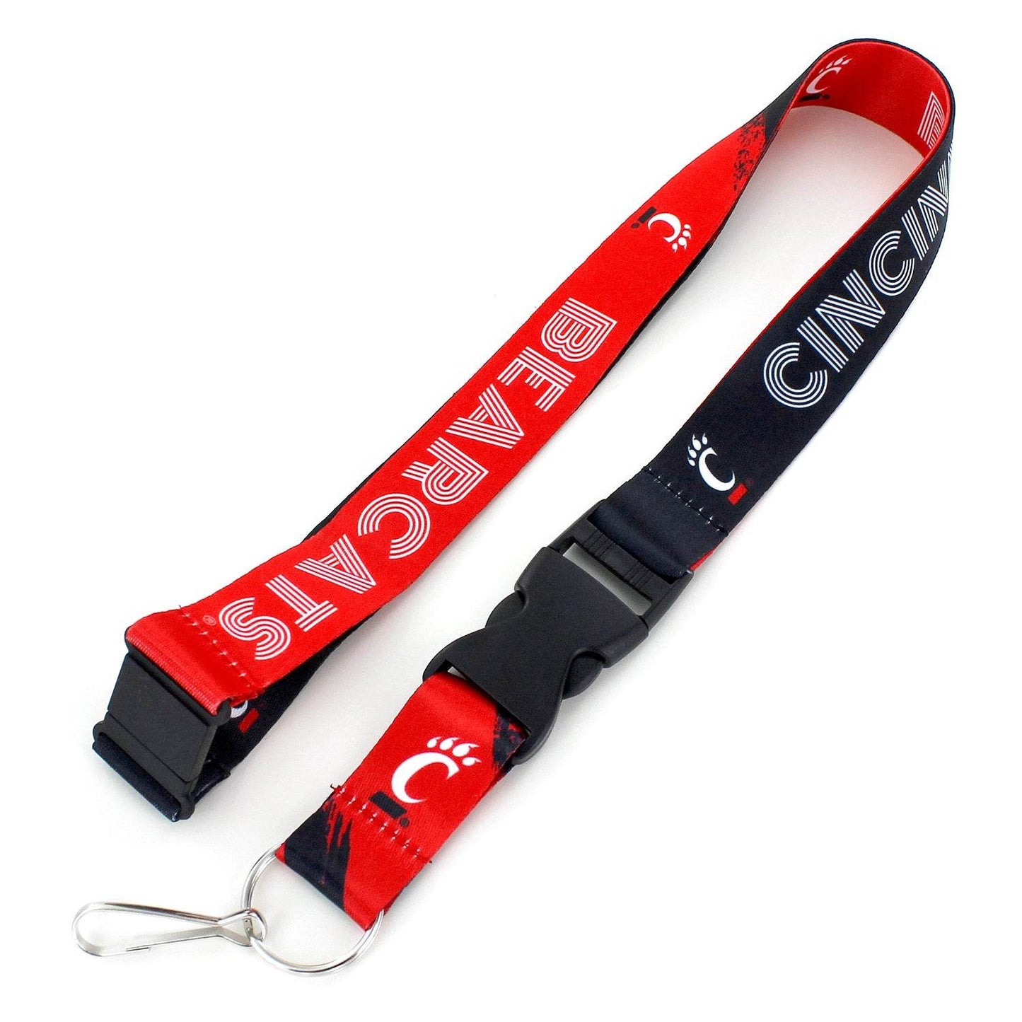 Cincinnati Bearcats Crossfade Lanyard Breakaway Clip - ToylandEU