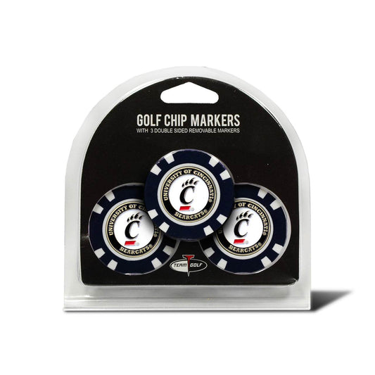Cincinnati Bearcats Golf Chip With Marker 3 Pack Set - ToylandEU