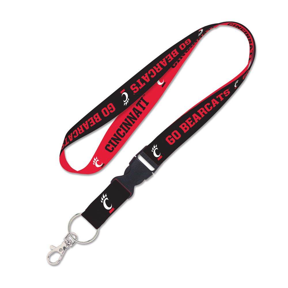 Cincinnati Bearcats Lanyard With Detachable Buckle Slogan - ToylandEU
