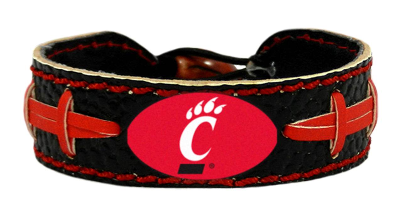 Cincinnati Bearcats Leather Bracelet With Ceramic Bead - ToylandEU