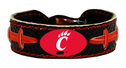 Cincinnati Bearcats Leather Bracelet With Ceramic Bead - ToylandEU