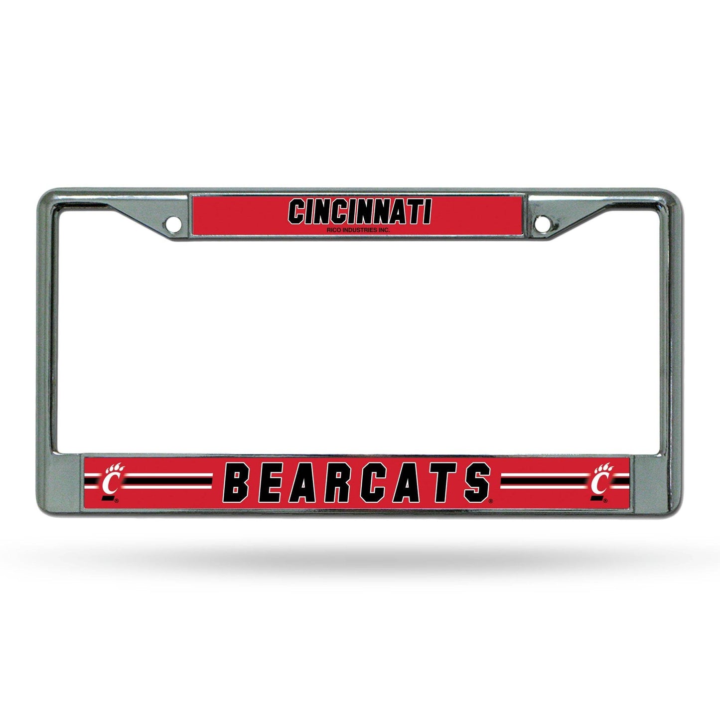 Cincinnati Bearcats License Plate Frame Chrome Insert - ToylandEU