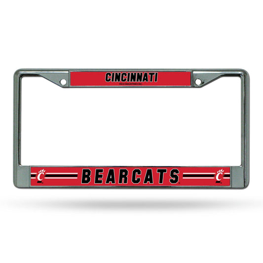 Cincinnati Bearcats License Plate Frame Chrome Insert - ToylandEU