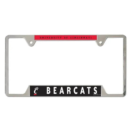  Cincinnati Bearcats Metal License Plate Frame for Cars -  ToylandEU™