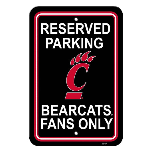  Cincinnati Bearcats Sign 12x18 Plastic Reserved Parking -  ToylandEU™