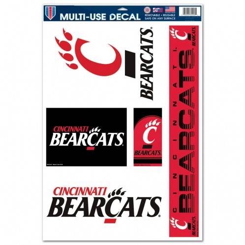 Cincinnati Bearcats Ultra Decal 11x17 Special Order - ToylandEU