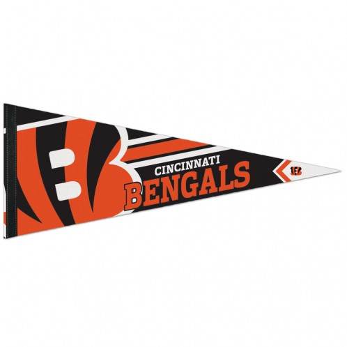 Cincinnati Bengals 12x30 Premium Felt Pennant Style - ToylandEU