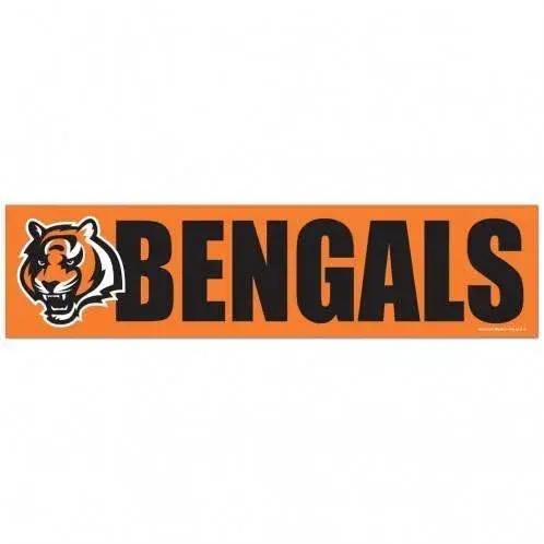  Cincinnati Bengals 3x12 Bumper Strip Self Adhesive Decal -  ToylandEU™