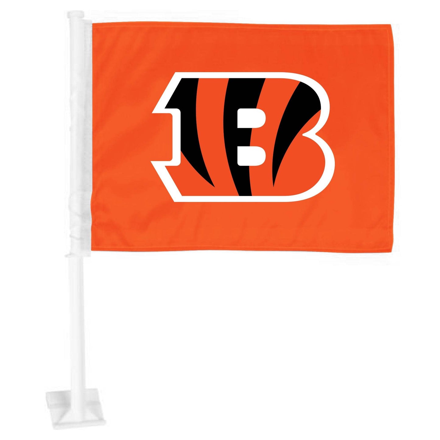 Cincinnati Bengals Car Flag Primary Logo Nylon Clip - ToylandEU