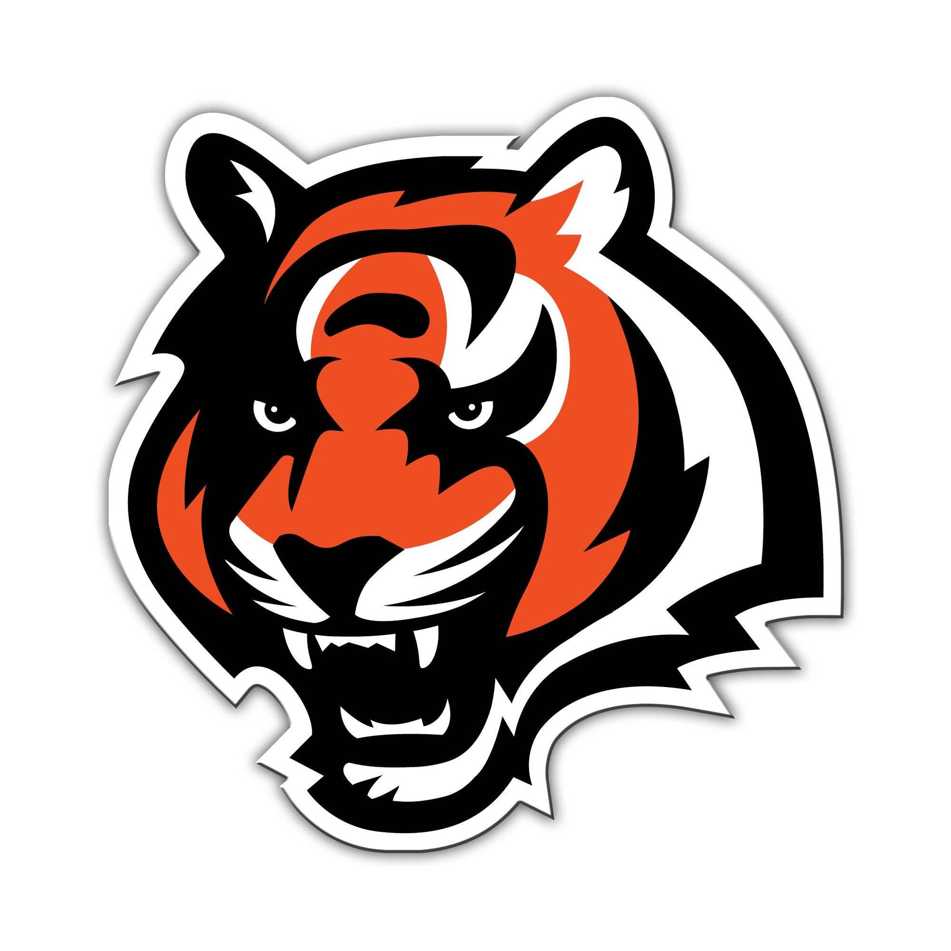 Cincinnati Bengals Car Magnet 12 Inch Tiger Logo Design - ToylandEU