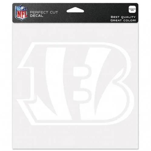  Cincinnati Bengals Decal 8x8 Die Cut White -  ToylandEU™