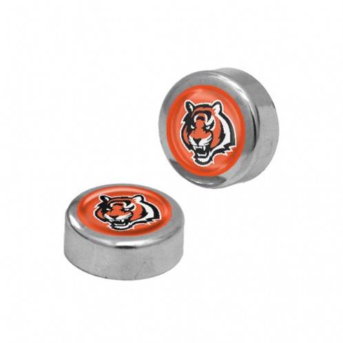 Cincinnati Bengals Domed Two Piece License Plate Frame Caps - ToylandEU