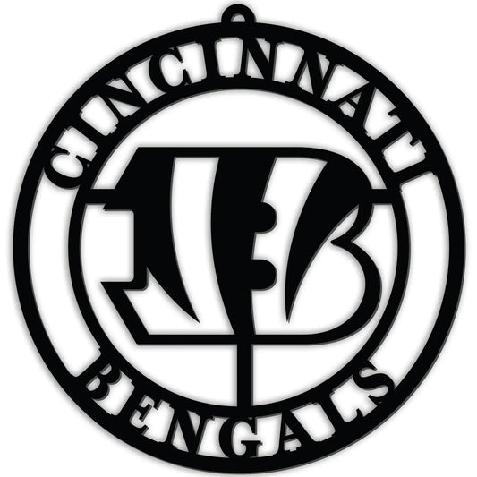  Cincinnati Bengals Door Hanger Sign 16 Inch Black PVC -  ToylandEU™