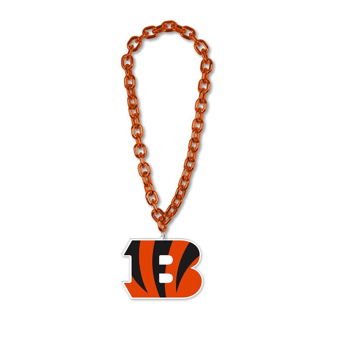 Cincinnati Bengals Foam Logo Necklace With 38 Inch Chain - ToylandEU