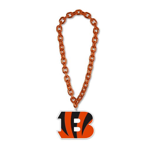 Cincinnati Bengals Foam Logo Necklace With 38 Inch Chain - ToylandEU