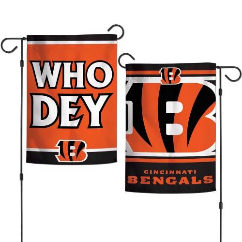 Cincinnati Bengals Garden Flag 12x18 Two Sided Slogan - ToylandEU