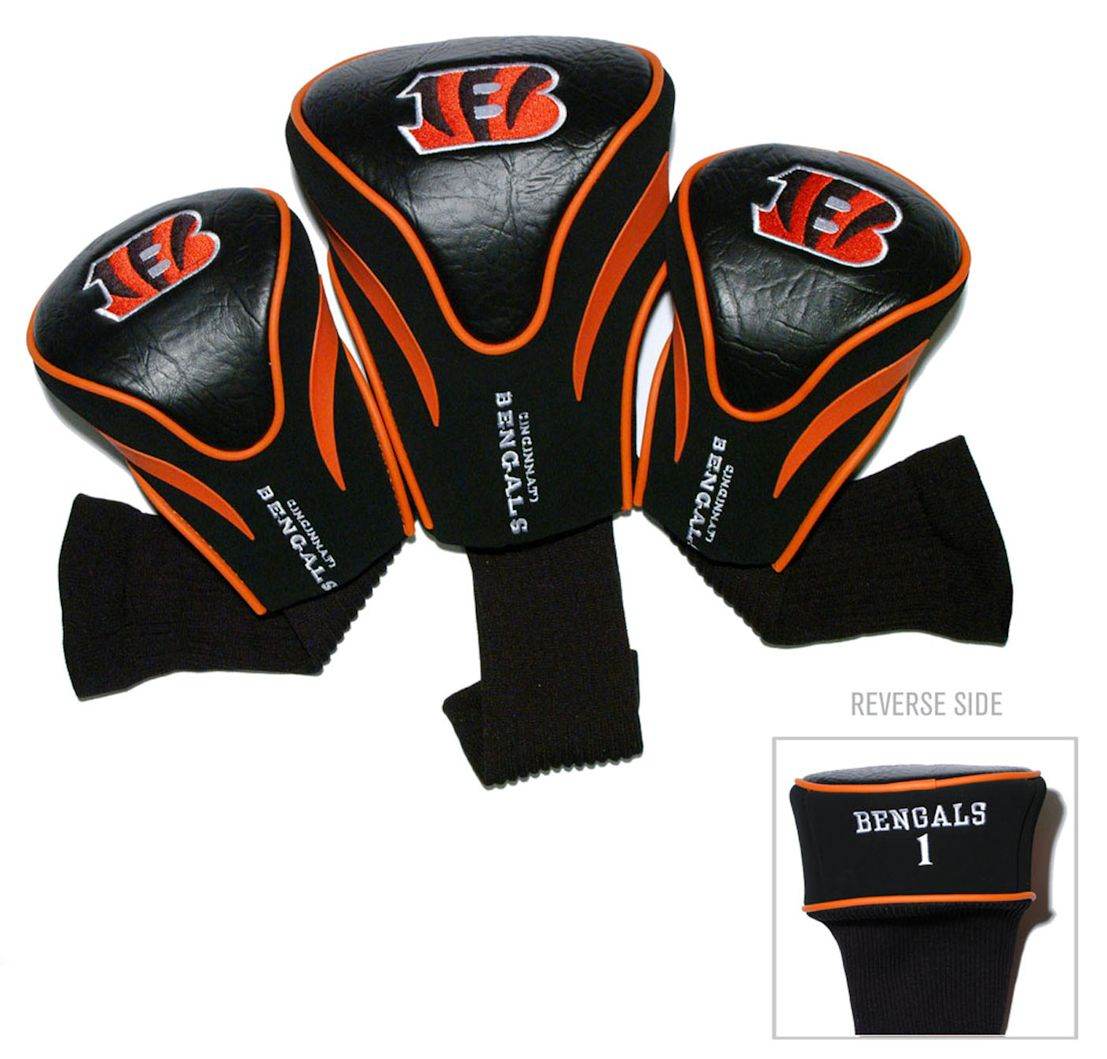 Cincinnati Bengals Golf Headcover Set 3 Piece Special Order - ToylandEU