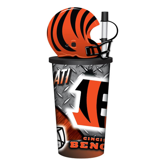 Cincinnati Bengals Helmet Cup 32oz Plastic With Straw - ToylandEU
