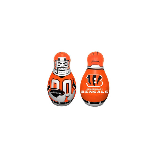 Cincinnati Bengals Mini Bop Bag Vinyl 12 Inch Durable - ToylandEU