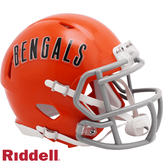 Cincinnati Bengals Mini Speed Helmet Riddell 19681979 - ToylandEU
