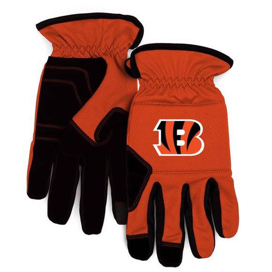 Cincinnati Bengals Padded Work Glove With Durable Grip - ToylandEU