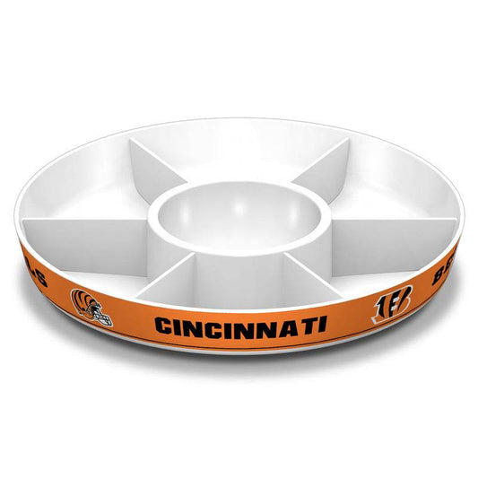 Cincinnati Bengals Party Platter Melamine Serving Tray - ToylandEU