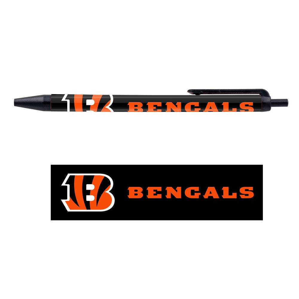 Cincinnati Bengals Pens 5 Pack Black Ink Office Set - ToylandEU