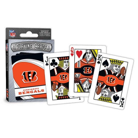 Cincinnati Bengals Playing Cards With Team Logo Designs - ToylandEU