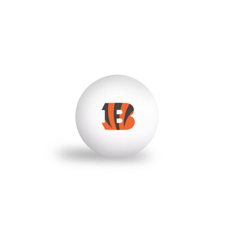 Cincinnati Bengals Regulation Ping Pong Balls 6 Pack - ToylandEU