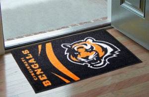 Cincinnati Bengals Rug 19x30 Starter Style Logo Door Mat - ToylandEU