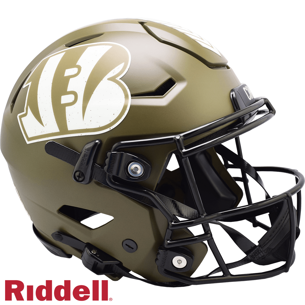 Cincinnati Bengals Salute to Service Riddell Helmet - ToylandEU