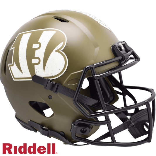 Cincinnati Bengals Salute to Service Riddell Speed Helmet - ToylandEU