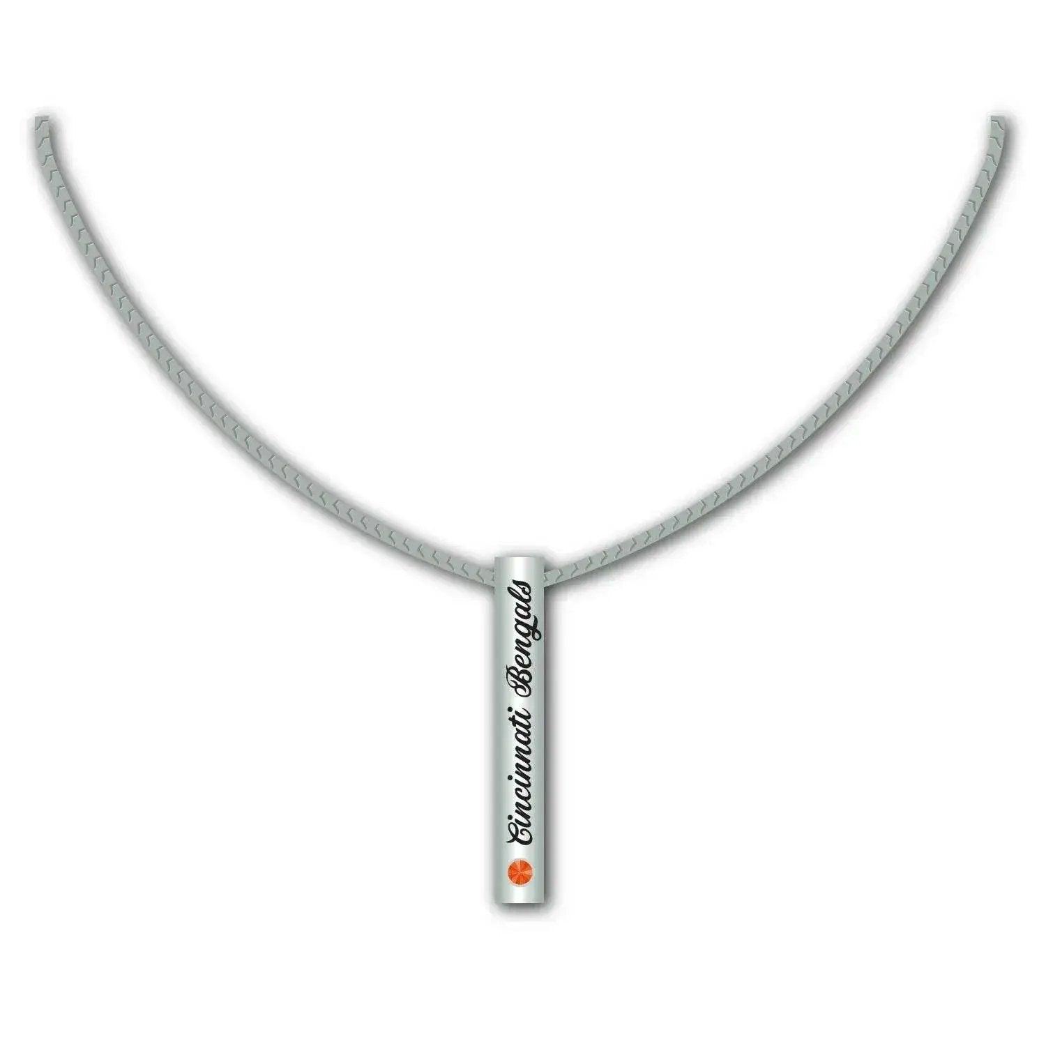  Cincinnati Bengals Silver Bar Necklace For Loyal Fans -  ToylandEU™