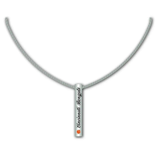  Cincinnati Bengals Silver Bar Necklace For Loyal Fans -  ToylandEU™