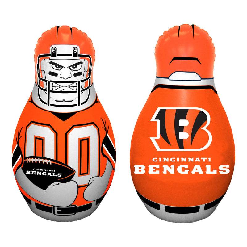 Cincinnati Bengals Tackle Buddy Punching Bag Official - ToylandEU