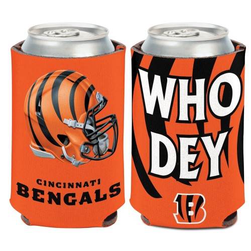 Cincinnati Bengals Twelve Ounce Can Cooler Slogan Foam - ToylandEU