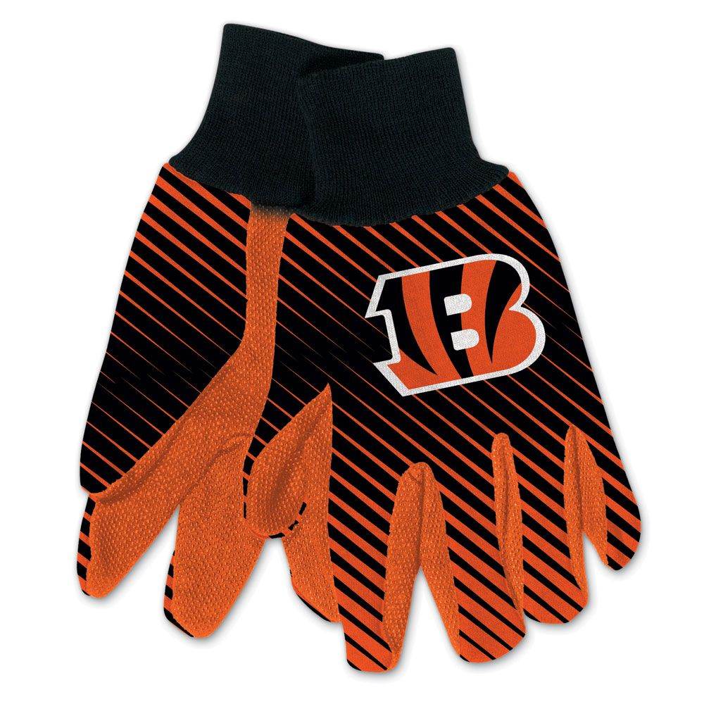 Cincinnati Bengals Two Tone Gloves for Adults Official NFL - ToylandEU