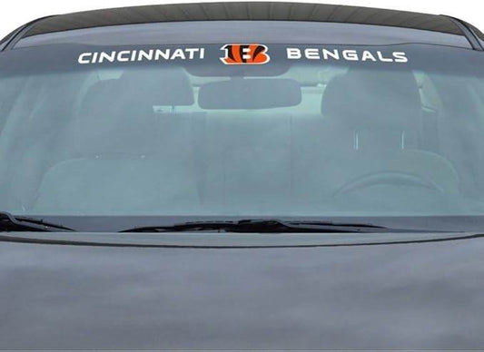 Cincinnati Bengals Windshield Decal 35x4 Universal Fit - ToylandEU