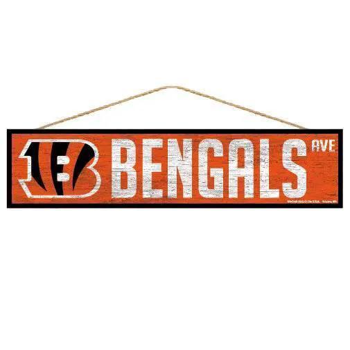  Cincinnati Bengals Wood Sign 4x17 Inches Thick by Wincraft -  ToylandEU™