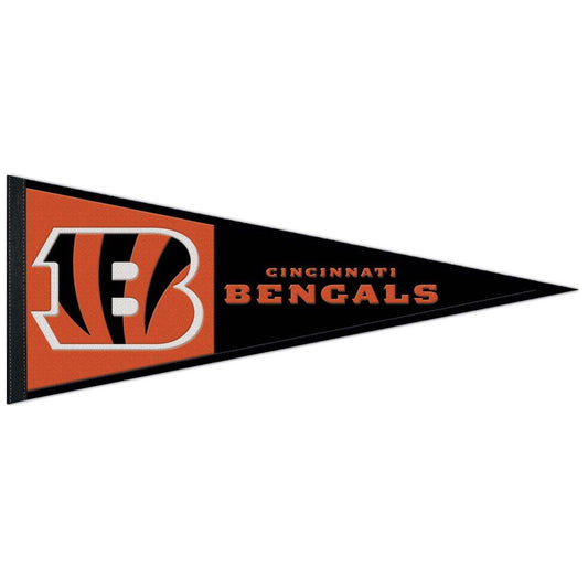 Cincinnati Bengals Wool Pennant 13x32 Inches Wincraft - ToylandEU