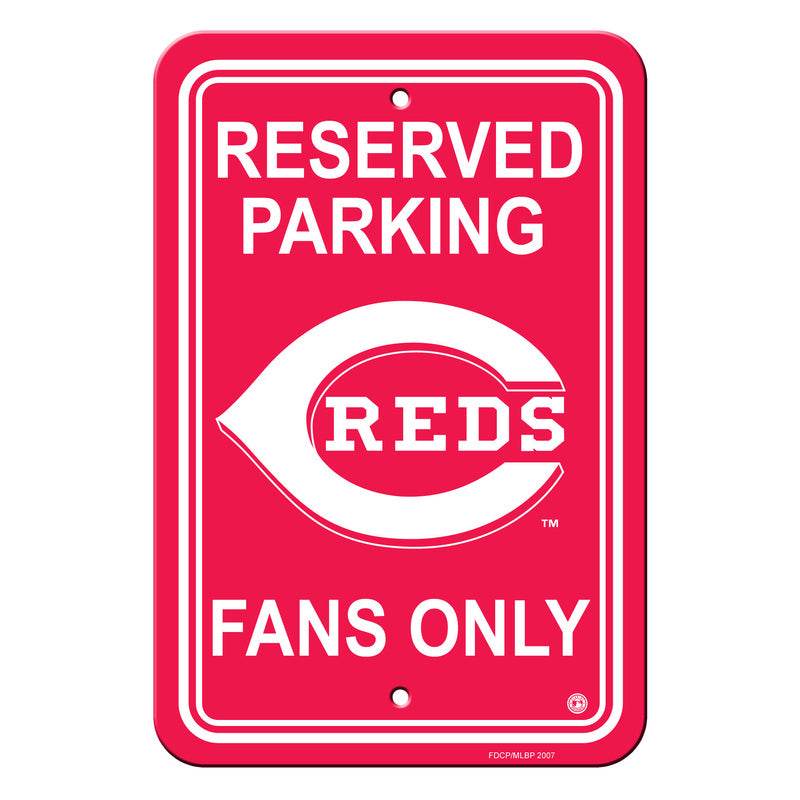 Cincinnati Reds 12x18 Plastic Reserved Parking Sign CO - ToylandEU