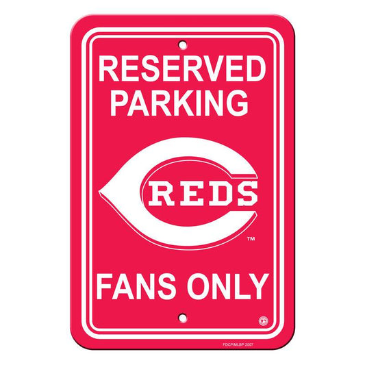 Cincinnati Reds 12x18 Plastic Reserved Parking Sign CO - ToylandEU