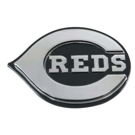 Cincinnati Reds Auto Emblem Premium Metal Chrome Badge - ToylandEU